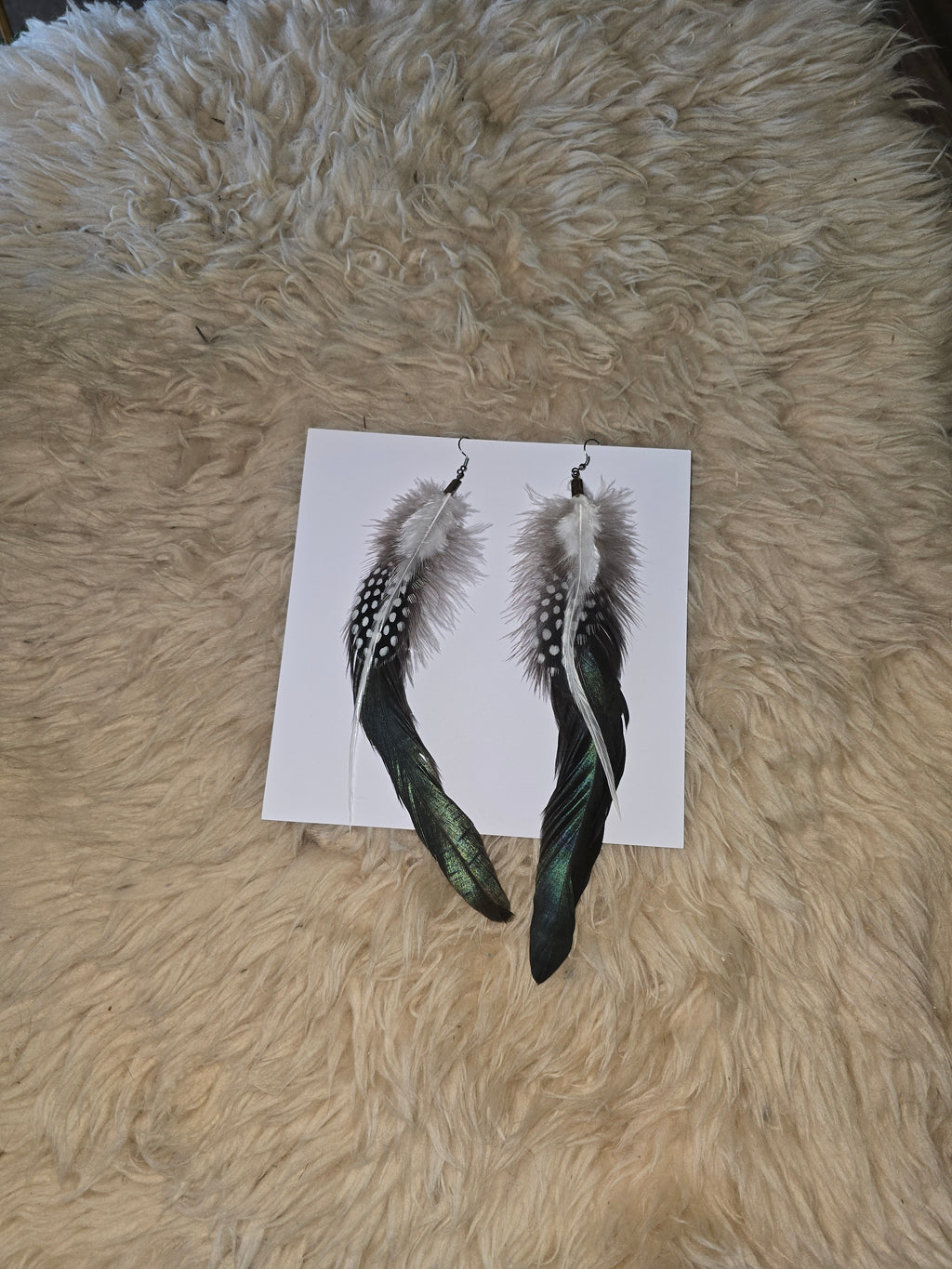 Boucles d'oreilles Plume (PL2)