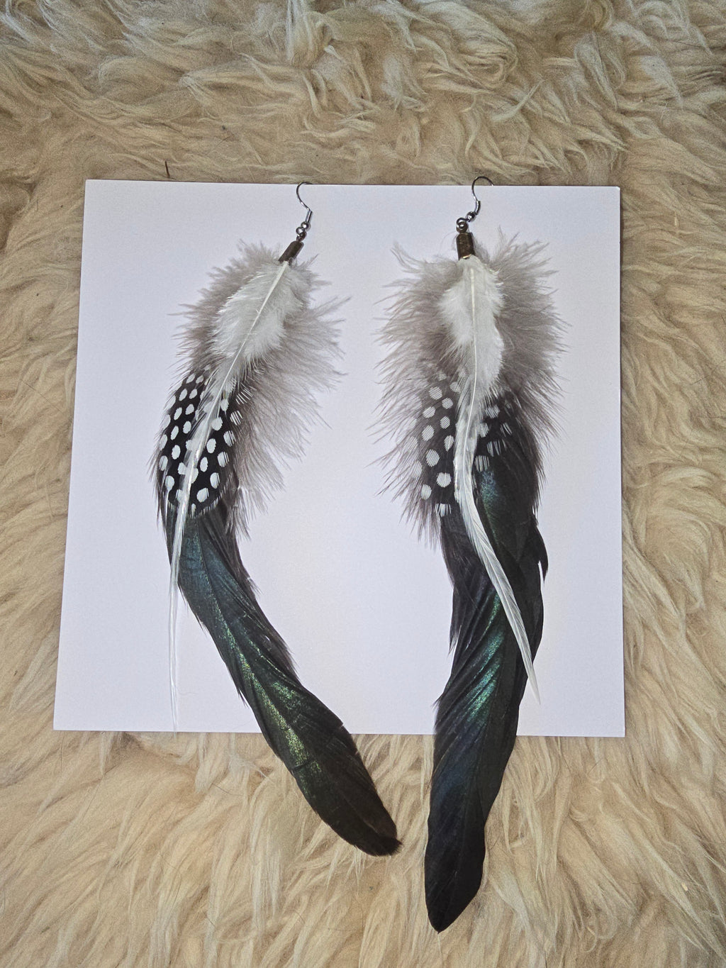 Boucles d'oreilles Plume (PL2)