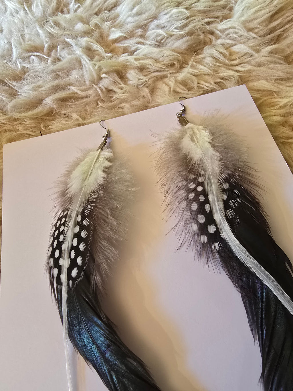 Boucles d'oreilles Plume (PL2)
