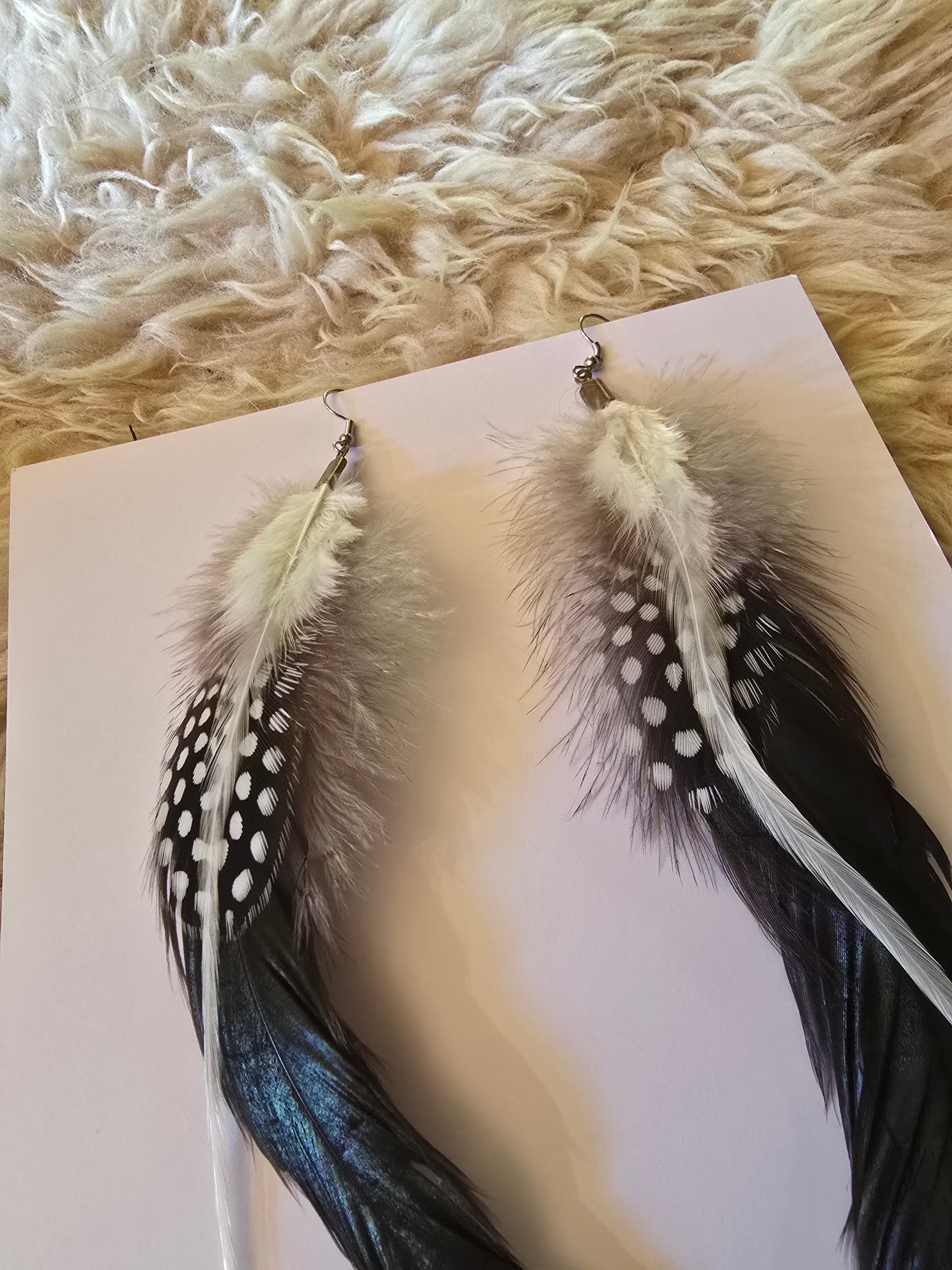 Boucles d'oreilles Plume (PL2)
