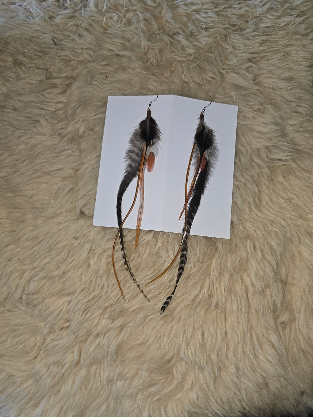 Boucles d'oreilles Plume (P3)