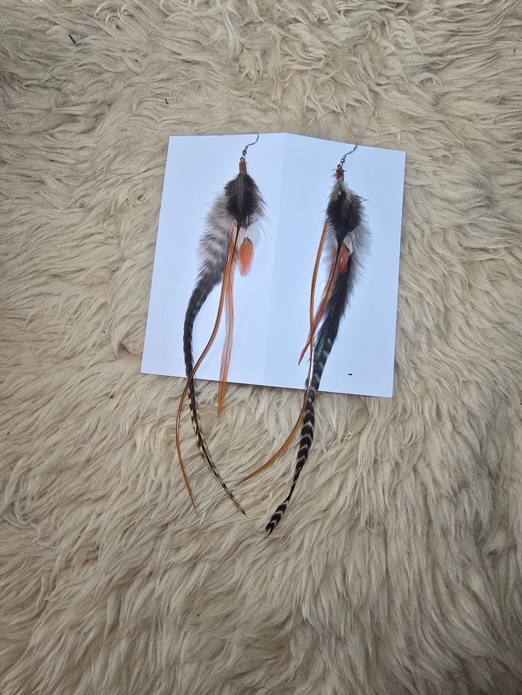 Boucles d'oreilles Plume (P3)