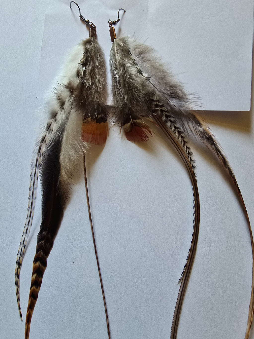 Boucles d'oreilles Plume (PL3)