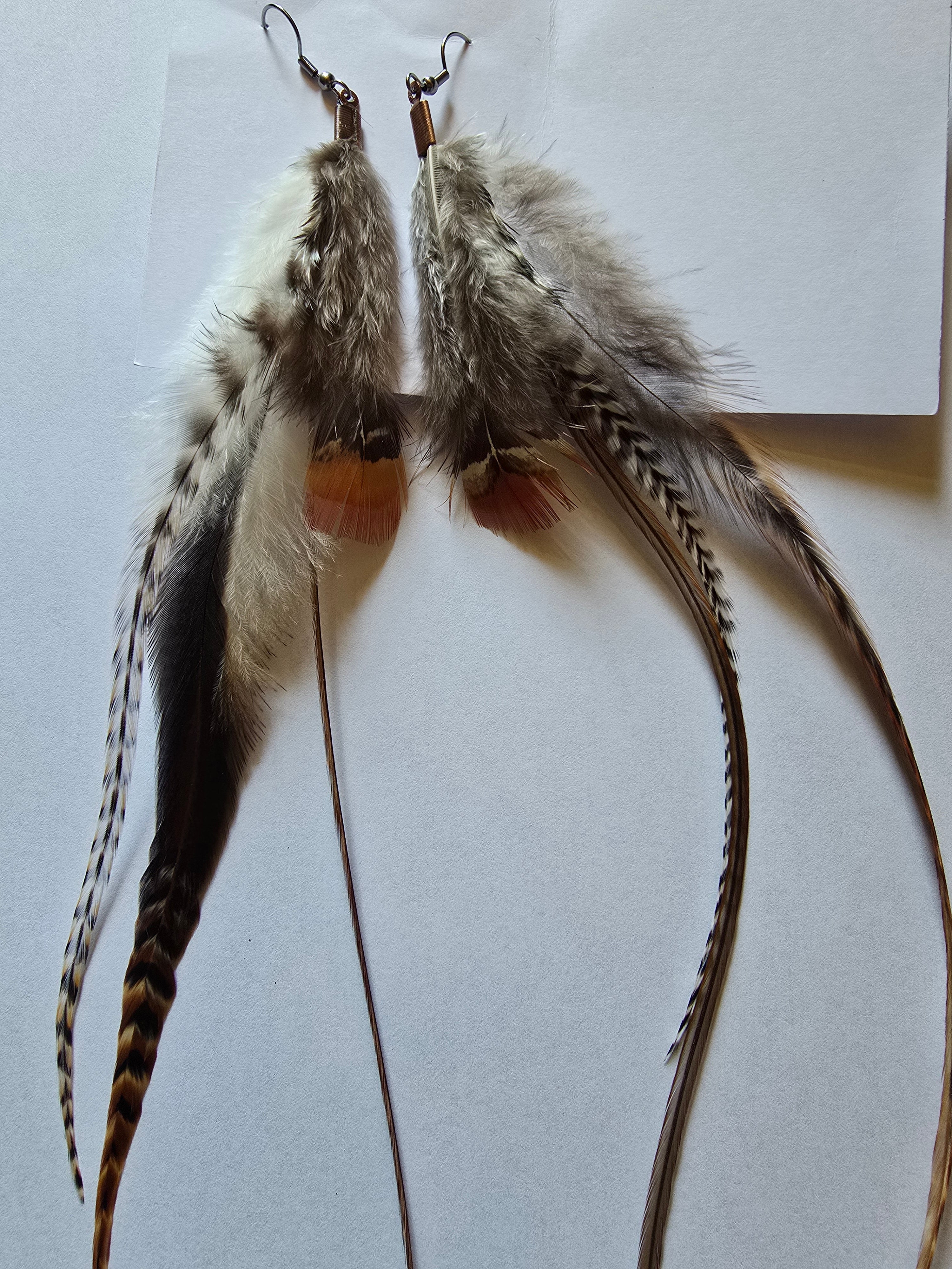 Boucles d'oreilles Plume (PL3)